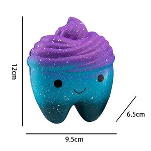 Mainan squishy gigi kreatif cutie super langka mainan penghilang stres sensorik penghilang stres mainan fidget kecemasan autisme hadiah - Product Image 6