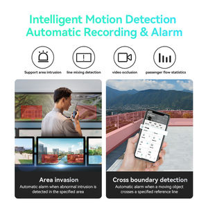 LEELEN caméra de surveillance 5MP HD système de caméra cctv couleur infrarouge vision nocturne IP67 étanche caméras de sécurité extérieures - Product Image 4