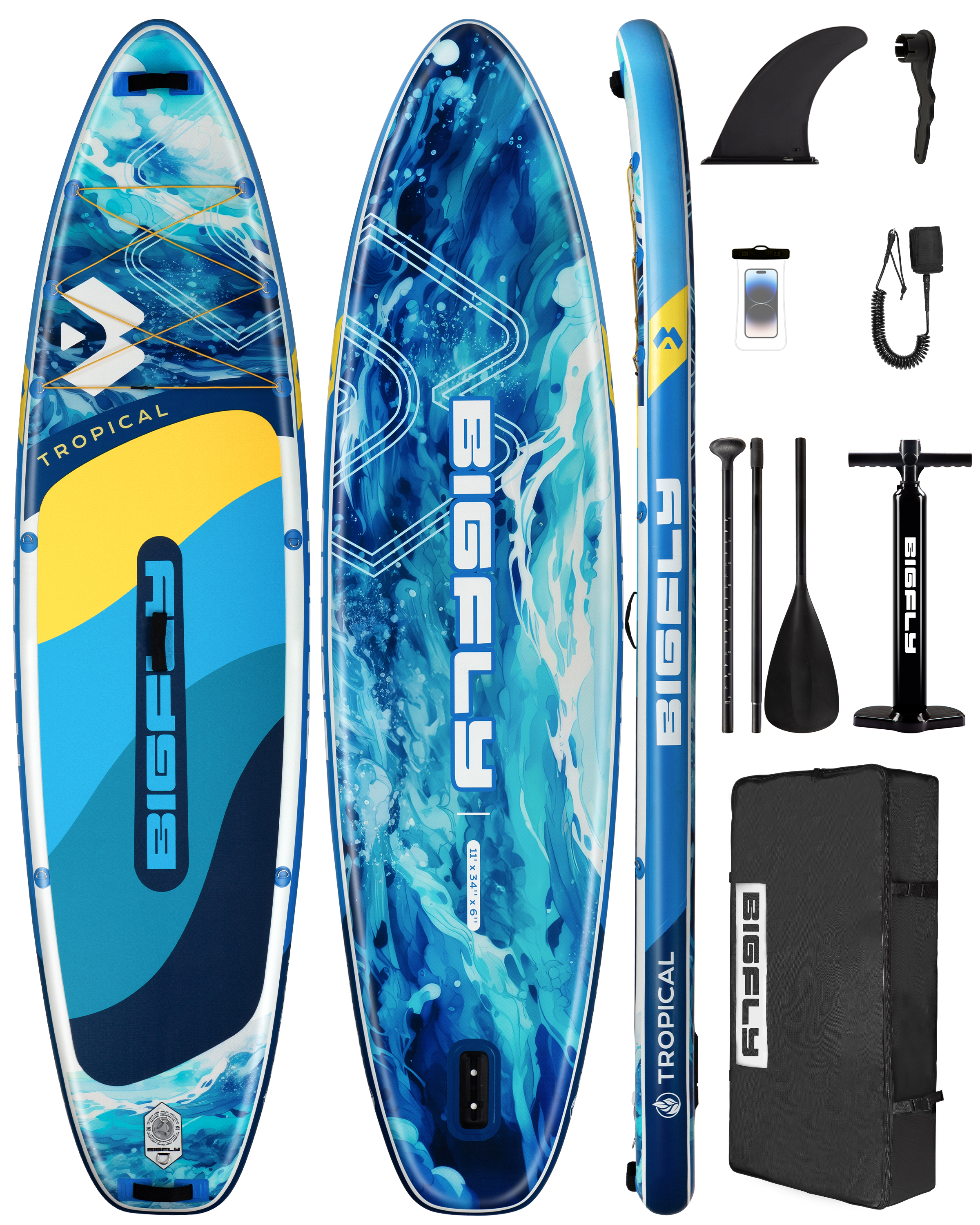 Azul 11 '* 34 "* 6"