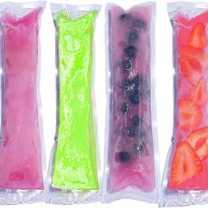 ถุงทำไอศกรีมแบบใช้แล้วทิ้ง DD1764 จำนวน 100 ชิ้น พร้อมซิปล็อค สำหรับทำไอติมแท่ง DIY - Product Image 6