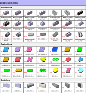 Baru otomatis semen blok membuat tanaman beton mesin blok untuk dijual-berongga bata cetakan mesin PLC mesin inti untuk pasir - Product Image 6