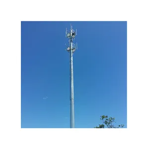 China Supplier Cheap Price Wifi Communication Base Station Telecommunication Monopole Single-Pipe Tower