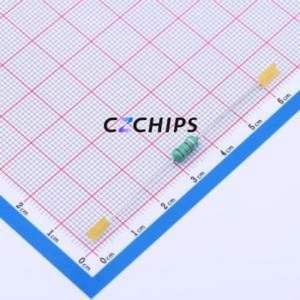 Inductor de Anillo de Color XRAL0410-151K / Componente de Orificio Pasante (THT), D4xL10.5mm 150uH 10% 175mA - Product Image 1