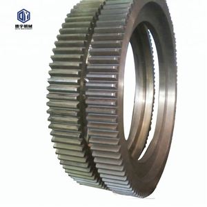 Anillo de engranaje de circunferencia de gran diámetro Engranaje de circunferencia de molino de bolas de servicio pesado - Product Image 1