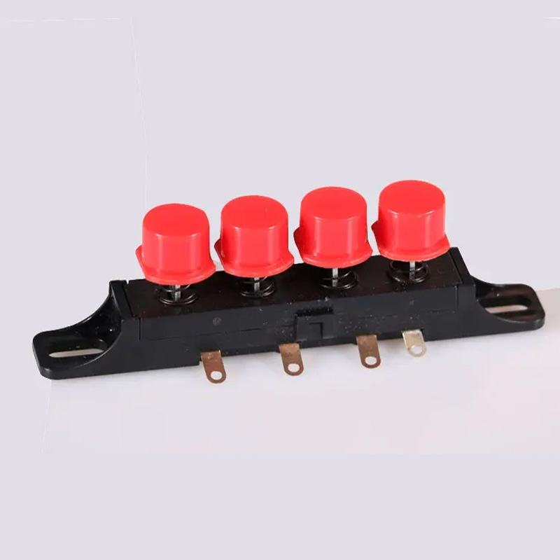 Source Factory Supply Wholesale 3800-4C Fan Keyboard Switch 4-Key Three-Speed Made in China Bulk Discount