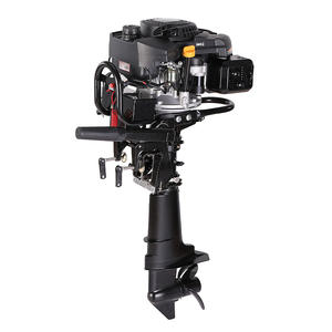 Novo Motor de Popa a Gasolina Zonsen200e 4 Tempos com Manopla de Luxo, Partida Elétrica e Acessório de Engrenagem Refrigerado a Água - Product Image 4