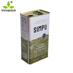 Lattina Quadrata da <span class=keywords><strong>5</strong></span> <span class=keywords><strong>Litri</strong></span> per Conservazione di <span class=keywords><strong>Olio</strong></span> Alimentare - Product Image 2