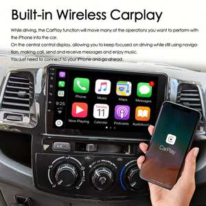 Radio para Auto con Android 13, CarPlay, 8+128GB, Control por Voz con IA, GPS, para Toyota HILUX 2012, Fortuner, Revo, Vigo 2013, Reproductor de Video para Auto - Product Image 6