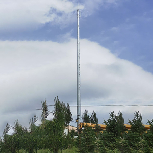 Mât d'antenne autoportant Shenghong Monopole, tour de <span class=keywords><strong>communication</strong></span>, Internet 5G, acier galvanisé à chaud, 15M-80M, Amérique - Product Image 2