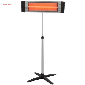 1500w/3000w China factory patio heater outdoor home electric infrared heaters