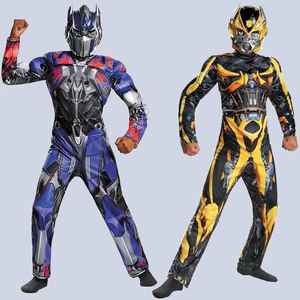 Nuevo Estilo de Disfraz de Robot <span class=keywords><strong>Optimus</strong></span> <span class=keywords><strong>Prime</strong></span> para Jóvenes, Material de Poliéster, para Halloween - Product Image 1