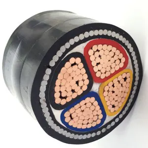 Tinned Copper Conductor XLPE/PVC Insulation 120 Sq Mm 4 Core Power Cable