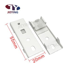 Jieying New Design Curtain Track Bracket Low Price Aluminium Alloy Curtain <strong>Rails</strong> <strong>Hooks</strong> Bracket <strong>for</strong> Window Decoration - Product Image 4