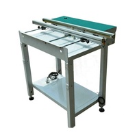 Convoyeur automatique pour circuits imprimés CMS avec moteur, conception à rail unique, poste de travail pour ligne de production CMS 220V, marque ZK
