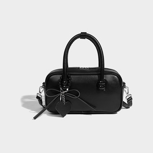 Women's High-End Heartbeat Zipper <b>Waterproof</b> Handbag Red Bridal One-Shoulder Crossbody <b>Pillow</b> Bag Animal Print Tanjing - Product Image 3