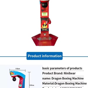 Adult Arcade Game <b>Machine</b> Boxing Arcade Game Coin Operated <b>Punch</b> <b>Machine</b> Amusement Park Arcade Equipment for Mall Bar - Product Image 4