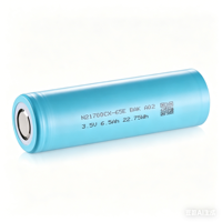 بطارية ليثيوم أيون BAK N21700CX-65E 21700 فائقة السعة 6500 مللي أمبير 3.7 فولت بمعدل تفريغ 4C وعمر افتراضي 1200 دورة، مقاس 21x70 مم لتشغيل الروبوتات