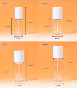 Frasco de Plástico Transparente <span class=keywords><strong>PETG</strong></span> de Parede Grossa 30ml 60ml 80ml 100ml para Cosméticos, Loção Protetora Solar, Tônico, Essência com Bomba Pressionadora - Product Image 4