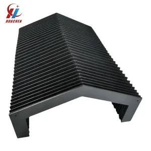 Factory Customized PVC Accordion Bellows Cover Waterproof Rubber Shield