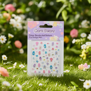 Pegatinas para uñas Care Bears, diseño divertido y lindo para decoración de uñas - Product Image 3