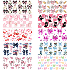 <span class=keywords><strong>Prix</strong></span> préférentiel, vente en gros, transferts d'autocollants pour tasses personnalisés de haute qualité, imperméables, UV DTF, autocollants d'automne, transfert de logo, étiquette - Product Image 4