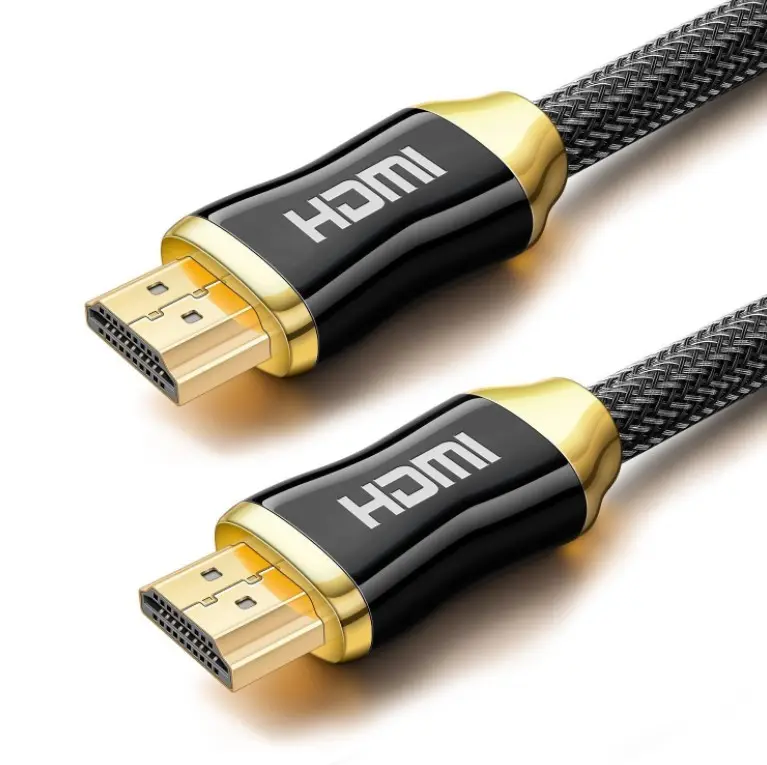 CE Certificate High Speed Gold-Plated Zinc alloy shell 4K HDMI Cable for HD TV