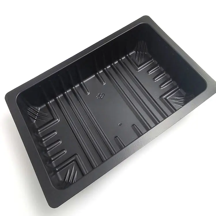 high quality wholesale disposable plastic PP blister frozen food packing tray/meat tray/fruit tray