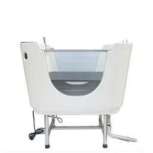 CHUNZHOU H118 Multicolor de plástico profesional durable perro spa bañera de la bañera para tamaño mediano a grande perros