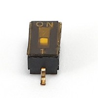 Interrupteur à bascule pour ordinateur 1 position 1P, 1,27 mm, SMD, DIP, DSHP01TSGER, alternative domestique, enveloppé de film