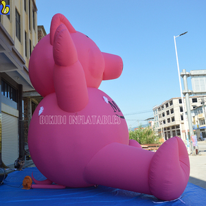 Ballon terrestre gonflable rose en forme de cochon, modèle cochon gonflable géant pour publicité/événement/fête - Product Image 5
