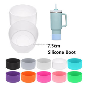 Protège-bouteille en silicone pour gobelet Stanley 40 oz - Accessoire de tasse en silicone résistant aux rayures - Product Image 2
