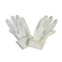 Gants chirurgicaux jetables en latex 6.5 sans poudre Gants de ménage stériles à vendre Fournitures