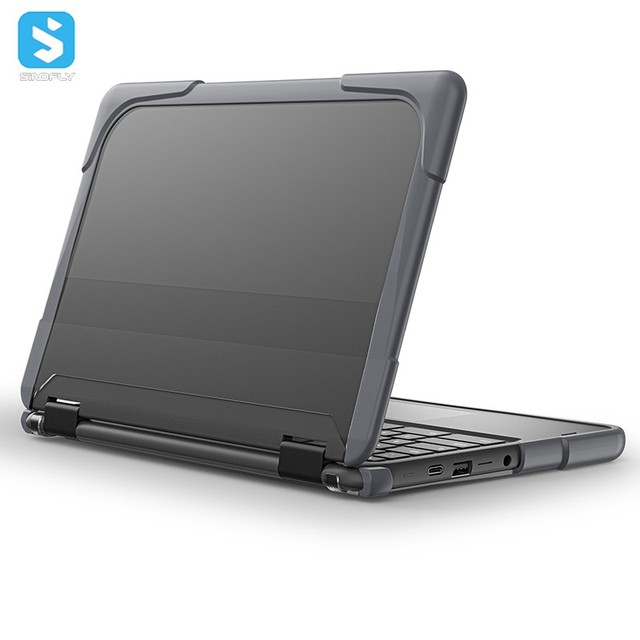 High Quality 360 Degree All Inclusive Protection Kickstand Laptop case for DELL Chromebook 11.6 3100 3110
