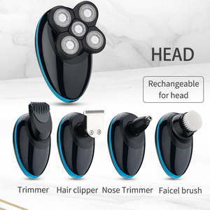 NOUVEAU RAYCO 5D <span class=keywords><strong>Rasoir</strong></span> Électrique pour <span class=keywords><strong>Homme</strong></span> <span class=keywords><strong>Rasoir</strong></span> <span class=keywords><strong>Chauve</strong></span> Tête Rasage Brosse De Nettoyage Du Visage Rechargeable sans fil cheveux <span class=keywords><strong>rasoir</strong></span> - Product Image 2