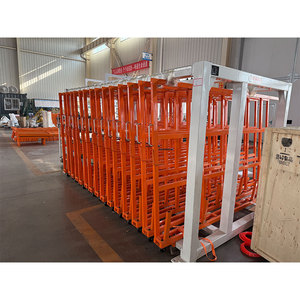 Système de stockage de feuilles à déploiement vertical réglable de qualité supérieure pour organiser sans effort le contreplaqué, le métal, le plastique et plus encore - Product Image 1