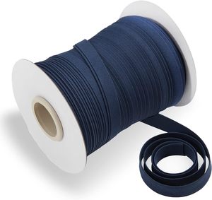 Cintade <span class=keywords><strong>Bies</strong></span> Custom Small Packing Poliéster/Algodón Doble pliegue Bias Tape para DIY <span class=keywords><strong>Costura</strong></span> de prendas - Product Image 3