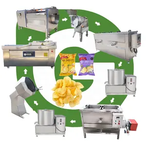 50kg/hr Semi Automatic Frozen French Fry Price Mini Potato Chip Processing Make Machine in India