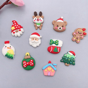Vente en gros DIY coques de téléphone Accessoires vestimentaires Modèles de Père Noël en résine de Noël pour Collection d'accessoires d'Halloween - Product Image 5