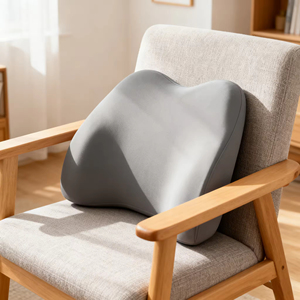 Coussin lombaire ergonomique en mousse à mémoire de forme, soutien dorsal pour <span class=keywords><strong>chaise</strong></span> de bureau, siège de voiture, soulagement de la douleur et correction de la posture - Product Image 1