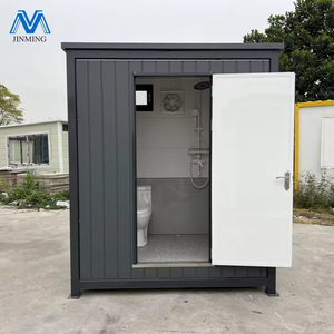 Toilettes portables à montage facile, <span class=keywords><strong>WC</strong></span> mobile d'extérieur, toilettes préfabriquées publiques avec douche - Vente chaude - Product Image 5