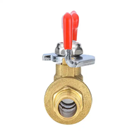 Hot Sale Hochwertiges Pex X Pex Kugel hahn 1/2 "Messing Kugel hahn