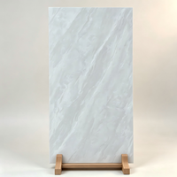 Carreaux de sol en porcelaine de haute qualité 300x600mm, veinure de marbre naturel, surface brillante, anti-taches, décoration murale et de sol intérieure