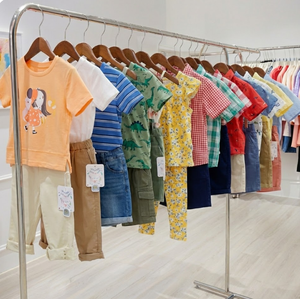 Nouveaux styles hebdomadaires Ensembles T-shirt et short pour enfants Imprimés de dessins animés colorés Tenues d'été 0-12 ans - Product Image 2