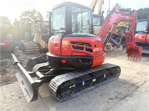 Excavadora Usada Kubota 163 Kx163 Kx163-5 de 6 Toneladas con Orugas de Goma, Fabricada en Japón, en Venta - Product Image 2
