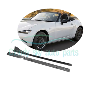Estribos Laterales de Fibra de Carbono <span class=keywords><strong>MX</strong></span>-<span class=keywords><strong>5</strong></span> para <span class=keywords><strong>Mazda</strong></span> <span class=keywords><strong>MX</strong></span>-<span class=keywords><strong>5</strong></span> <span class=keywords><strong>Miata</strong></span> Convertible de 2 Puertas 16-17 - Product Image 4