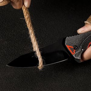 มีดพับพกพา Columbia 3D Printed DIY OEM EDC ใบมีดสแตนเลส 3CR13 ด้ามอลูมิเนียม ทนทาน สำหรับกิจกรรมกลางแจ้ง ตั้งแคมป์ ล่าสัตว์ - Product Image 4