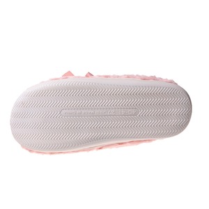Women's Winter Indoor Cotton for Slippers with Butterfly Knot <b>Cushioning</b> Closed Toe Warm Plush Sandals for Home Furnishings - Product Image 4