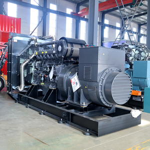 Groupe électrogène diesel Shangchai à châssis ouvert 1200 kVA avec démarrage automatique et à distance, ATS, <span class=keywords><strong>alternateur</strong></span> 100 % cuivre, 8 cylindres, usage industriel - Product Image 5
