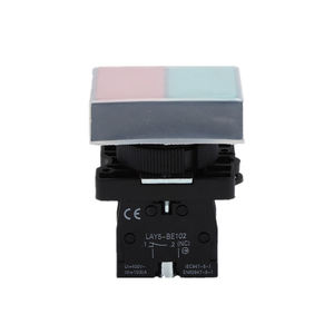 Interrupteur à bouton en plastique et aluminium IP65 10A pour panneaux à sécurité critique, comme composant de réinitialisation/démarrage dans un boîtier en plastique - Product Image 6