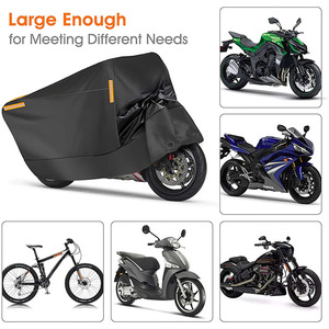 Недорогой водонепроницаемый складной чехол для мотоцикла из прочного материала 300D Oxford с защитой от УФ-излучения и гарантией 1 год - Product Image 6